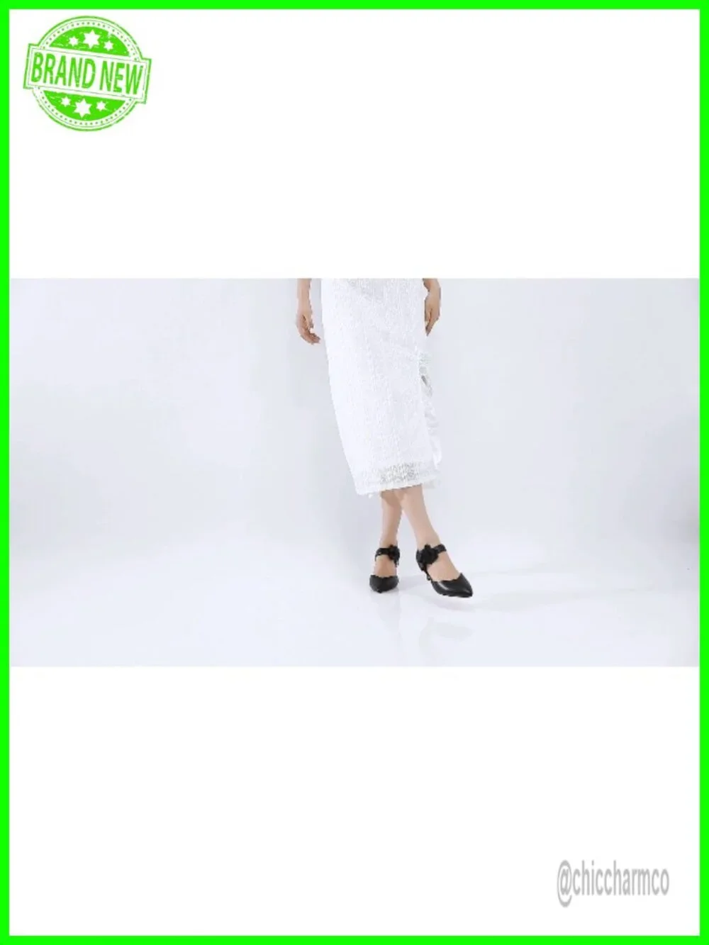 Women's Kitten Heels Pumps Pointed Toe Slip On Floral Dress Shoes Comfortable